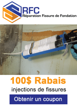 Épargner Sur Injection de Fissure 100$ de Rabais
